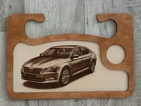 Столик автомобильный на руль Skoda
